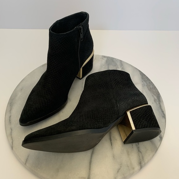 ASOS office London snake print pointy booties - Picture 2 of 8